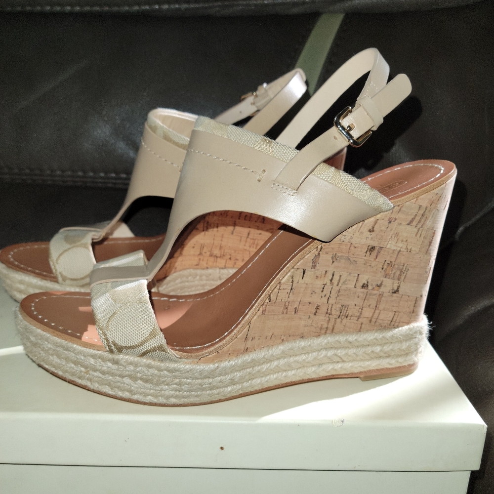 Coach wedges